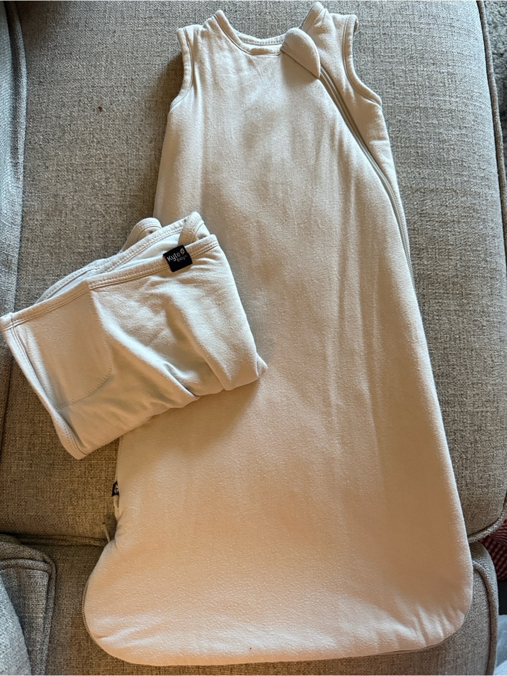Kyte Baby Sleep Bag XS 1.0 TOG | Oatmeal | Bamboo | Gently Used